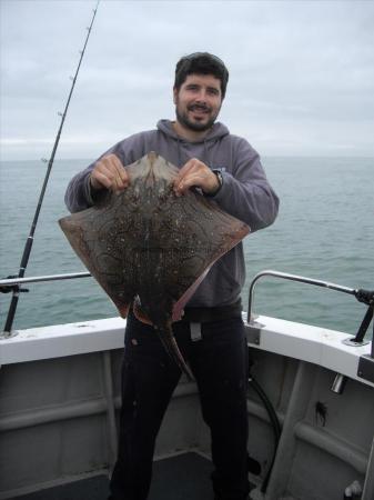 15 lb 12 oz Undulate Ray by Nick Lucas