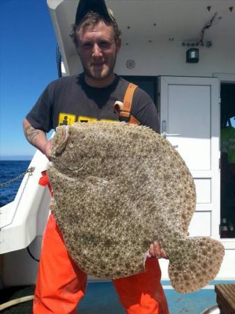 28 lb 12 oz Turbot by Nathan Johnson