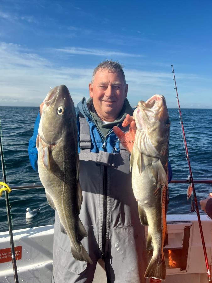 6 lb 15 oz Cod by Tony Barret