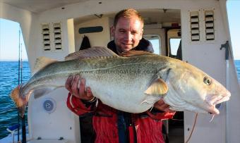24 lb 2 oz Cod by Mike Pile