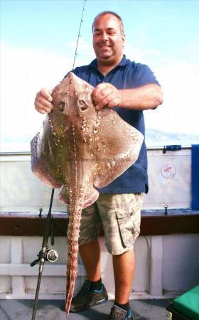 13 lb 7 oz Thornback Ray by Unknown