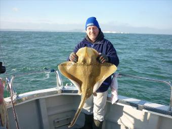 24 lb 6 oz Blonde Ray by Keith Slater
