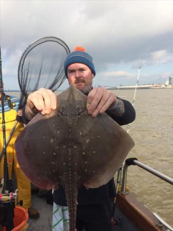 10 lb 2 oz Thornback Ray by Unknown