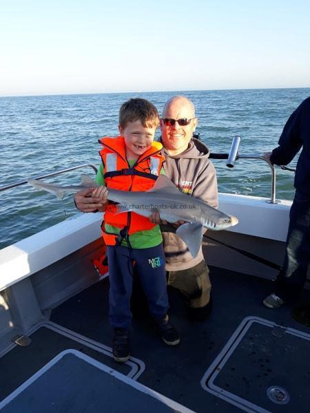 9 lb Smooth-hound (Common) by Tommy Beavis