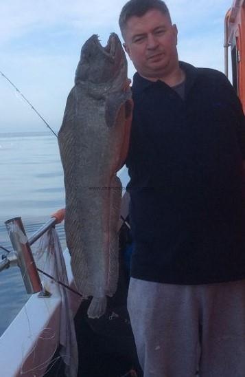 7 lb 6 oz Wolf Fish by chris