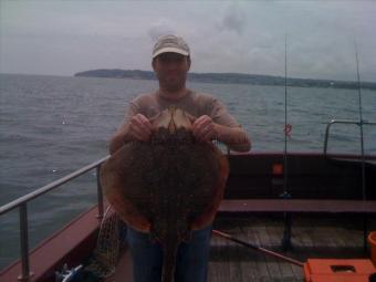 11 lb 4 oz Undulate Ray by Colin Moors