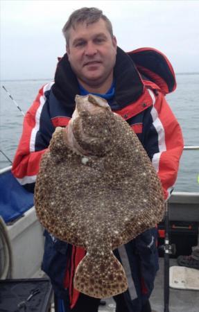 9 lb 4 oz Turbot by Peter