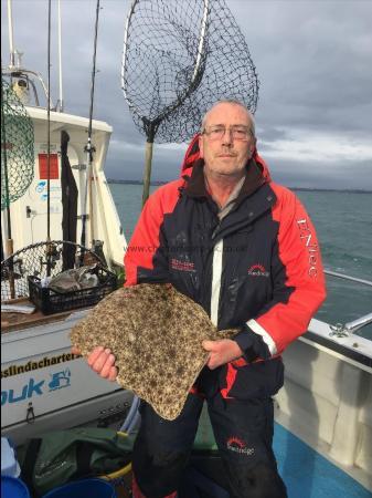 10 lb 2 oz Turbot by Paul with his 1st Turbot
