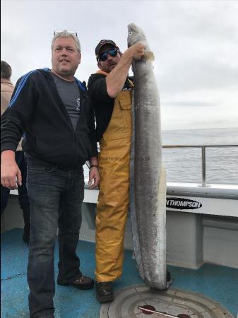 66 lb Conger Eel by Kevin McKie