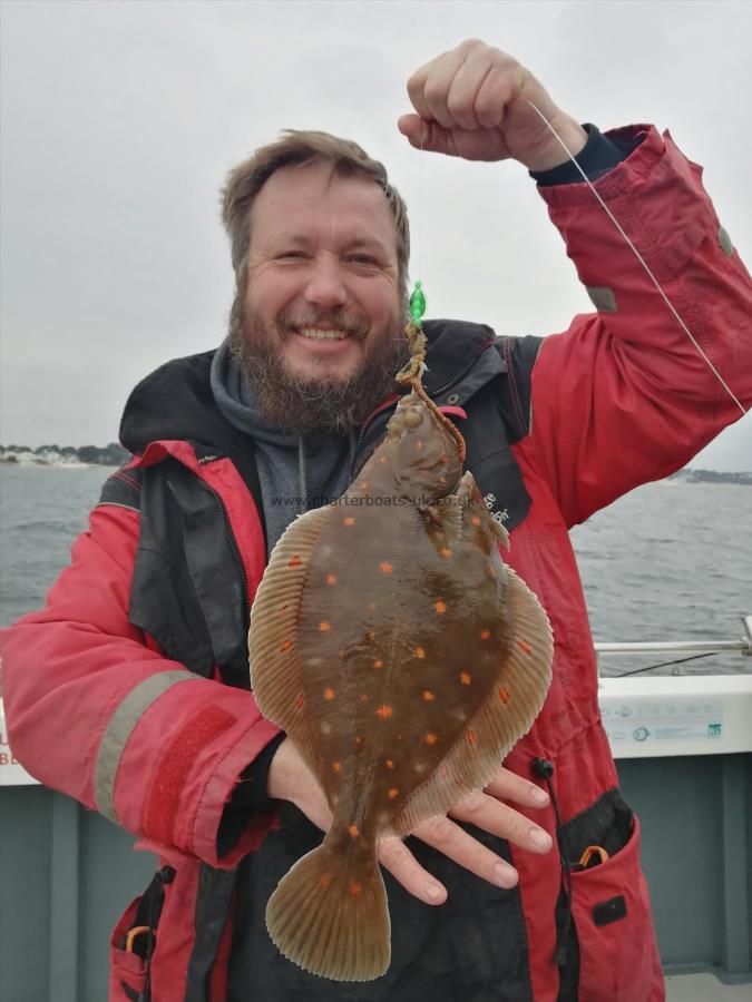 2 lb 4 oz Plaice by Unknown