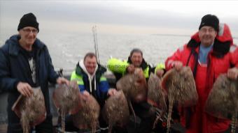 9 lb Thornback Ray by John's Party