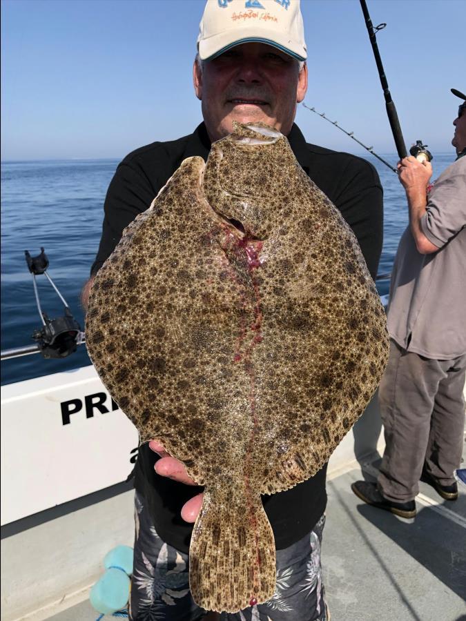 9 lb Turbot by Robert Dowdell