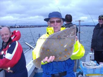 4 lb 1 oz Plaice by Terry