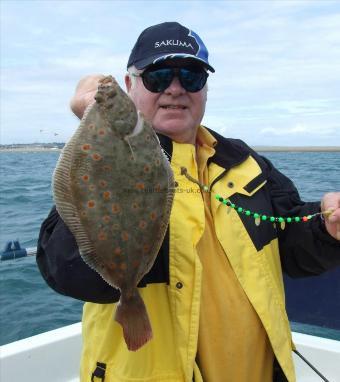 1 lb 15 oz Plaice by David Gibson