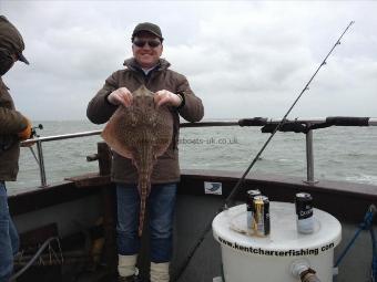 6 lb 8 oz Thornback Ray by Stu E's gang