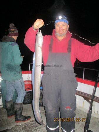 8 lb Conger Eel by Chris