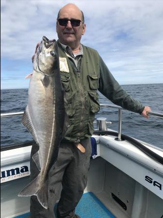 8 lb Coalfish (Coley/Saithe) by Kevin McKie