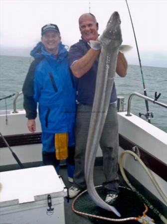 50 lb Conger Eel by Geoff