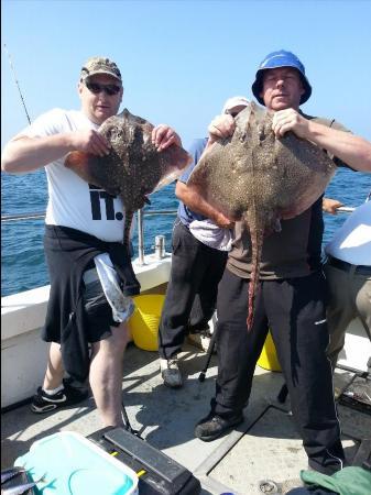 9 lb Thornback Ray by Kevin Gee