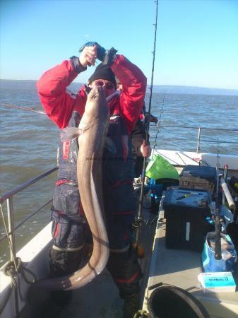 30 lb Conger Eel by john phillips