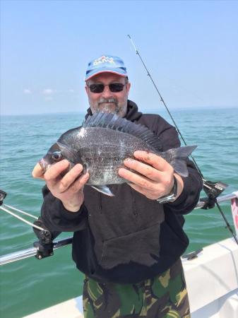 1 lb 14 oz Black Sea Bream by Graeme Galloway