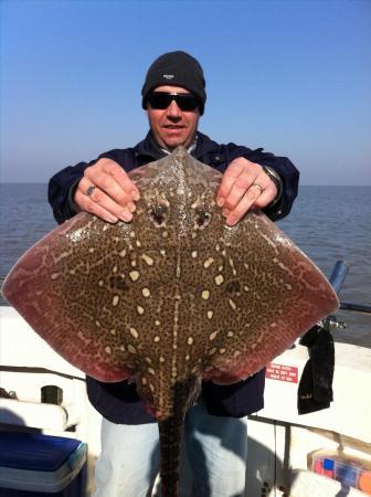 13 lb Thornback Ray by Ian Tarrent