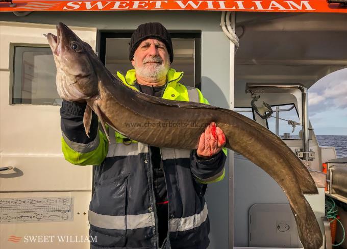 18 lb 11 oz Ling by Duncan Mackinnon