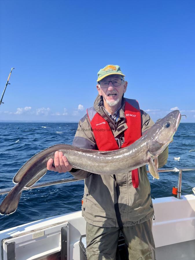 8 lb 4 oz Ling by Dave Worsfold