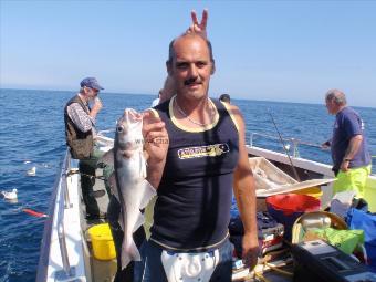 2 lb 9 oz Haddock by Shaun Martin from Chesterfield.