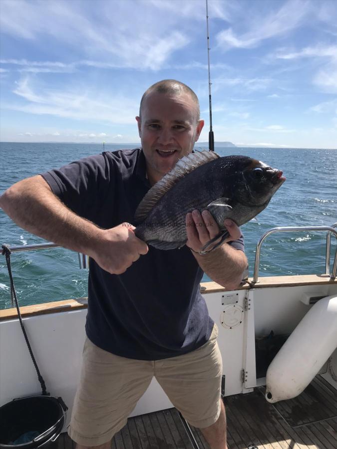 5 lb Black Sea Bream by Nigel