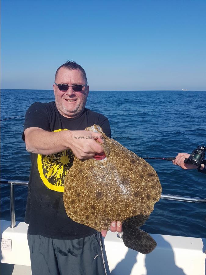 5 lb 6 oz Turbot by Gary's crew