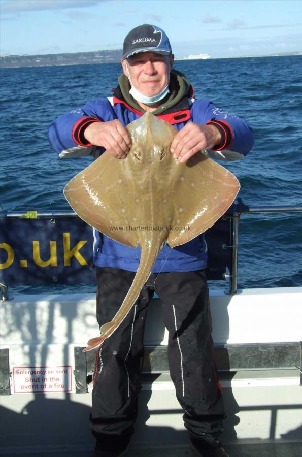 8 lb 6 oz Small-Eyed Ray by Jamie Nash