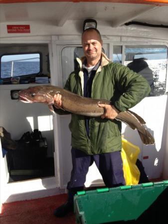 18 lb 5 oz Ling by Unknown