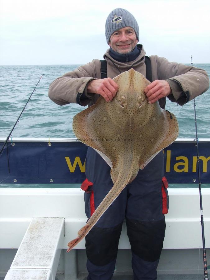 12 lb 13 oz Blonde Ray by Rick Hawkins