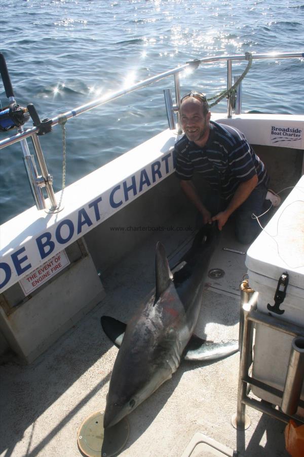 100 lb Porbeagle by Andy Truelove