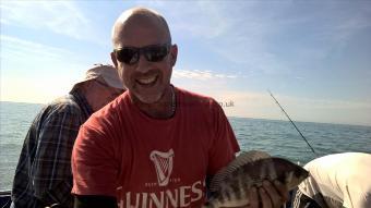 2 lb 4 oz Black Sea Bream by Stephen Wake