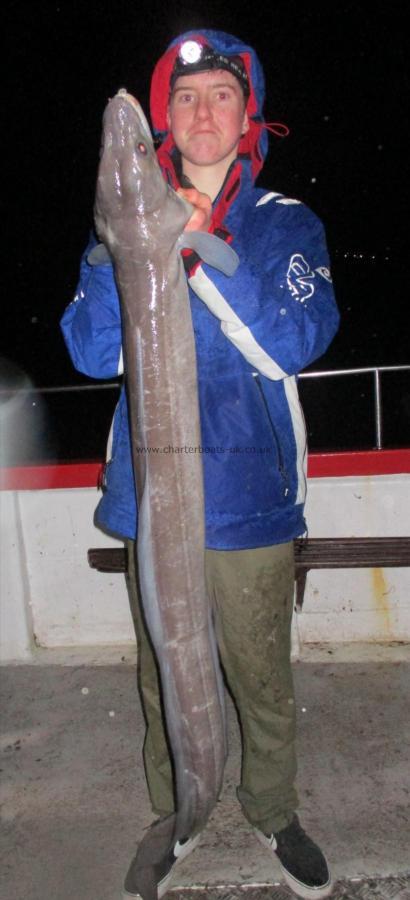 21 lb Conger Eel by Unknown