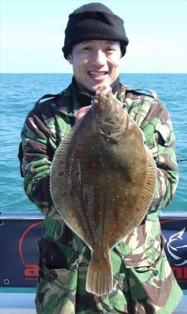 2 lb 8 oz Plaice by Kevin Jackie Chan