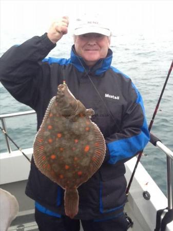 5 lb 3 oz Plaice by John Harper