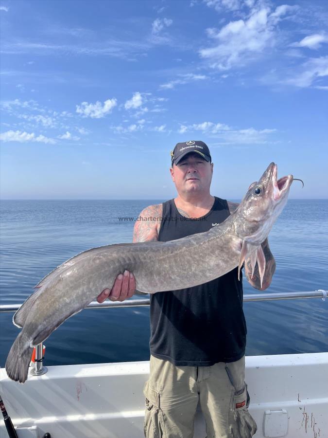 15 lb 3 oz Ling (Common) by Kevin Simpson