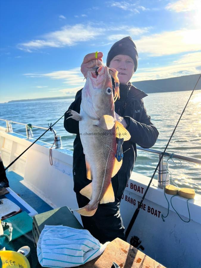 4 lb 6 oz Cod by Arthur.