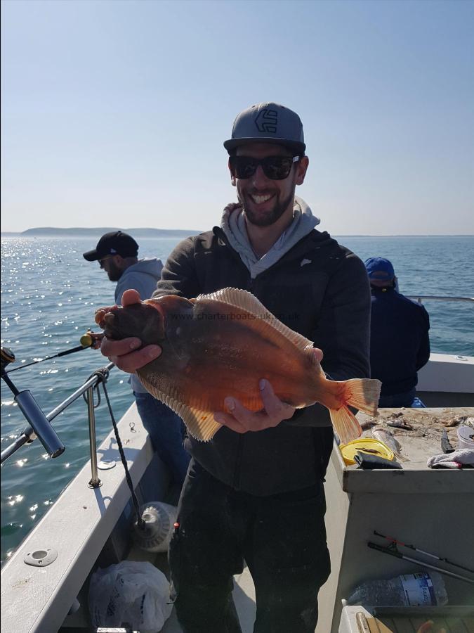 2 lb 6 oz Plaice by Fred