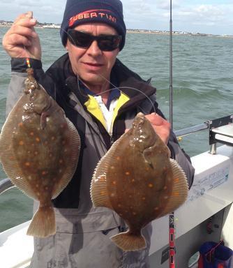 2 lb 2 oz Plaice by Gary Galbraith