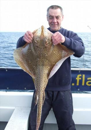 12 lb 8 oz Blonde Ray by Rick Bradford