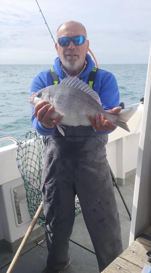 4 lb Black Sea Bream by Unknown