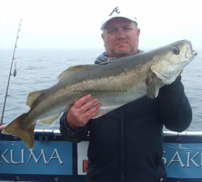 13 lb Pollock by Mark Bailey