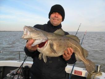 17 lb 10 oz Cod by caught by Tobias Woolley from Maldon
