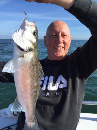 4 lb Bass by dennis from hull with a bass