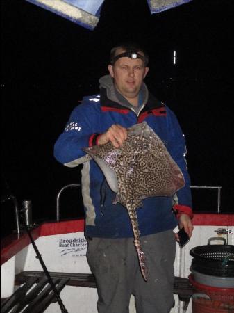 6 lb 8 oz Thornback Ray by Will Irving