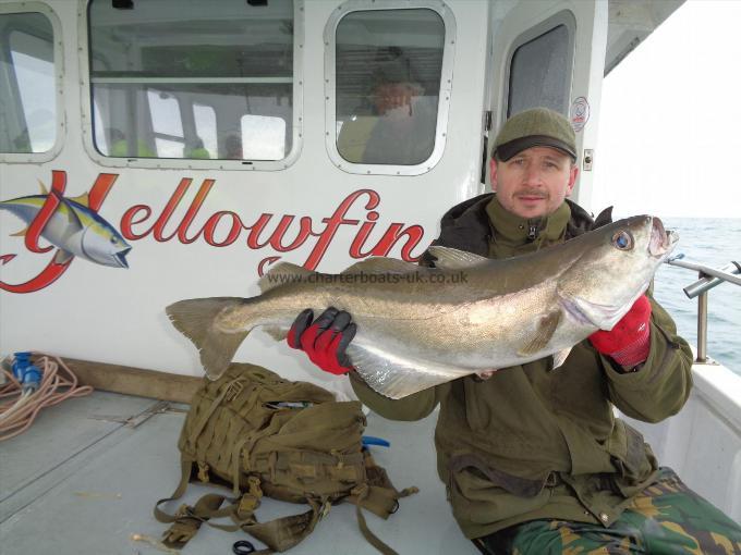 12 lb 10 oz Pollock by Garry